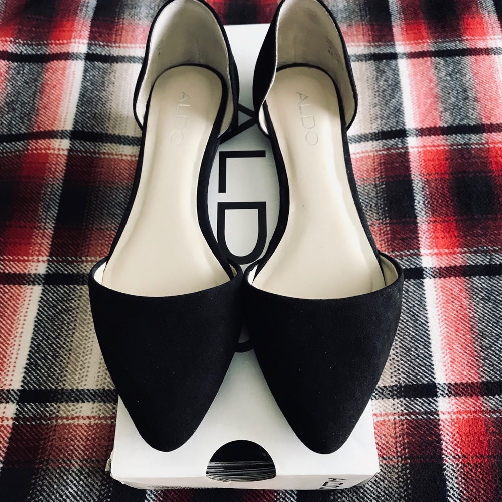 Aldo Black Flats